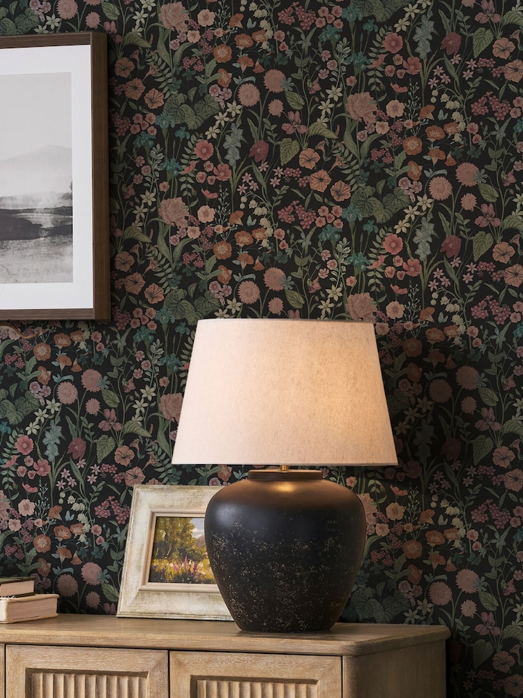 ورق جدران بطول 10م بطبعة ورود ونباتات - صورة 5 من 5