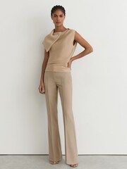 Reiss Stone Neutral Laura Vest - Image 3 of 6