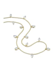 The Diamond Store White 9k Yellow Gold Vivara Lab Emerald Diamond Necklace Set - Image 2 of 8