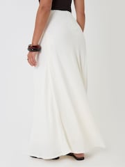 Threadbare White Tie Sash Midi Skirt - Image 3 of 4