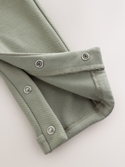 Baker by Ted Baker Green 2 Piece Dungaree and Stripe T-Shirts Set - Image 7 of 7