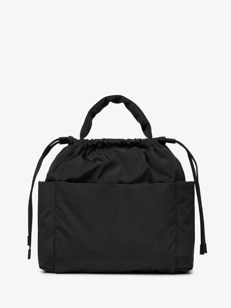 Tiba + Marl Black Luna Drawstring Changing Tote - Image 2 of 6