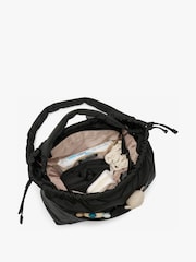 Tiba + Marl Black Luna Drawstring Changing Tote - Image 4 of 6