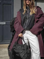 Tiba + Marl Black Luna Drawstring Changing Tote - Image 5 of 6