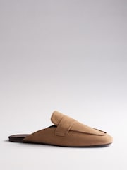The Set 2 Pack Backless Loafers Brown Sand - Image 6 of 8