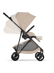 Cybex Almond Beige Melio Carbon Pushchair - Image 3 of 7