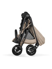 Cybex Almond Beige Melio Carbon Pushchair - Image 5 of 7