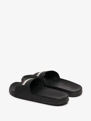 Superdry Black Premium Graphic Pool Sliders - Image 4 of 8