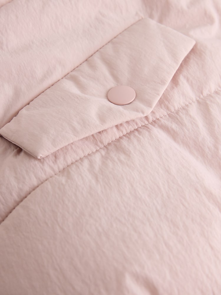 Light Pink Shower Resistant Padded Coat (6mths-7yrs) - Image 10 of 10