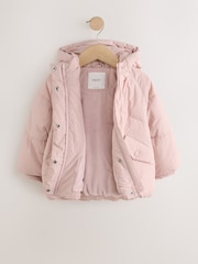 Light Pink Shower Resistant Padded Coat (6mths-7yrs) - Image 7 of 10
