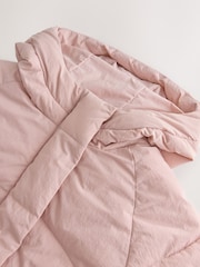 Light Pink Shower Resistant Padded Coat (6mths-7yrs) - Image 9 of 10