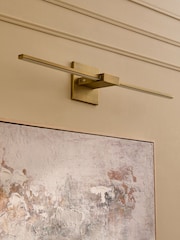 Brass Virginia Rechargeable Large Picture Light - Image 2 of 6