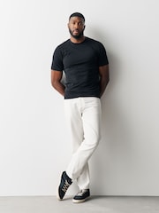 Black Muscle Fit Essential T-Shirts 3 Pack - Image 2 of 5