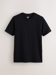 Black Muscle Fit Essential T-Shirts 3 Pack - Image 7 of 10