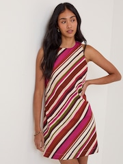 Nobodys Child Brown Palermo Mini Dress - Image 1 of 5