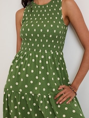 Nobodys Child Green Sleeveless Charlie Midaxi Dress - Image 3 of 5
