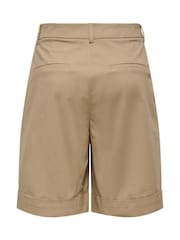 ONLY Brown High Waist Bermuda Shorts - Image 5 of 5