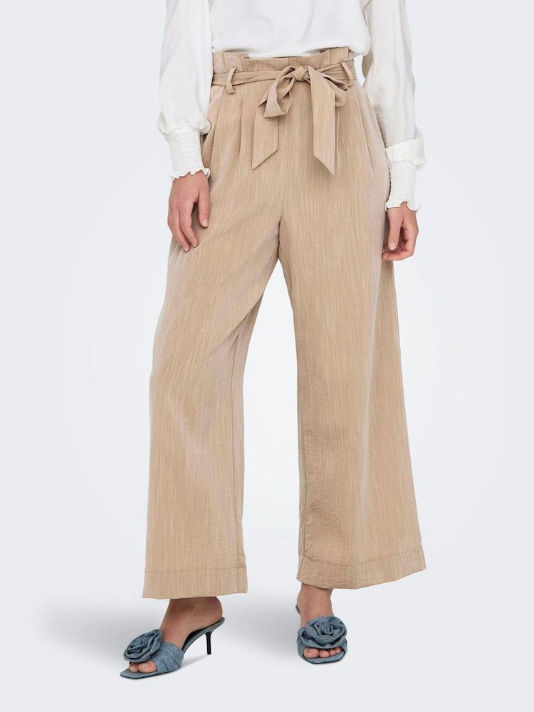 ONLY Paperbag Trousers With Belt - Bild 1 von 5