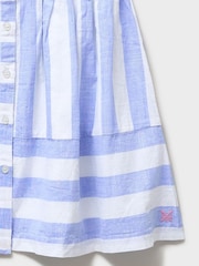 Crew Clothing Purple Sleeveless Peter Pan Collar Dress - Image 3 of 3