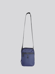 U.S. Polo Assn. Blue Small Arrowhead Cross-Body Bag - Image 3 of 10