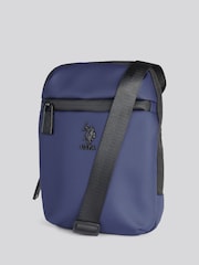 U.S. Polo Assn. Blue Small Arrowhead Cross-Body Bag - Image 4 of 10