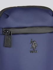 U.S. Polo Assn. Blue Small Arrowhead Cross-Body Bag - Image 5 of 10