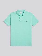 U.S. Polo Assn Green DHM Pique Polo Shirt - Image 1 of 3