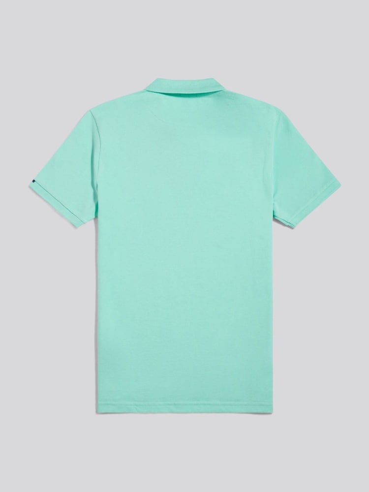 U.S. Polo Assn Green DHM Pique Polo Shirt - Image 2 of 3