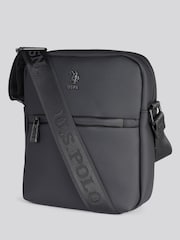 U.S. Polo Assn. Black Arrowhead Cross-Body Bag - Image 3 of 6