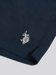 U.S. Polo Assn Blue Brand Swim Shorts - Image 3 of 4
