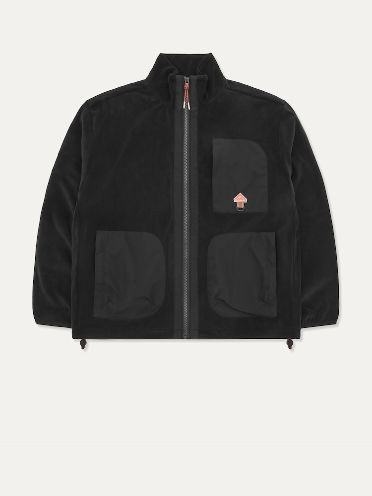 Sealskinz Black Alderford Recycled Full Zip Fleece - Image 2 of 5