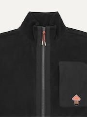 Sealskinz Black Alderford Recycled Full Zip Fleece - Image 4 of 5