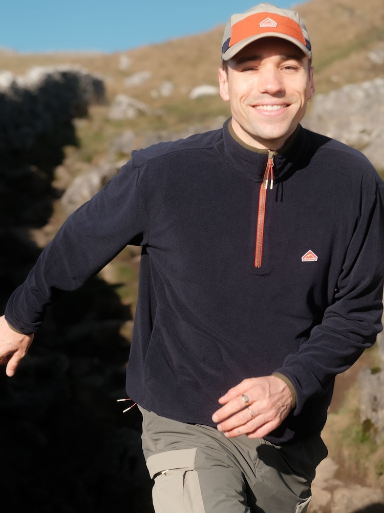 Sealskinz Blue Toney Quarter Zip Fleece - Image 1 of 6