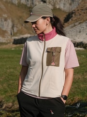 Sealskinz Cream Horning Fleece Gilet - Image 1 of 5