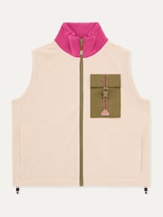 Sealskinz Cream Horning Fleece Gilet - Image 2 of 5