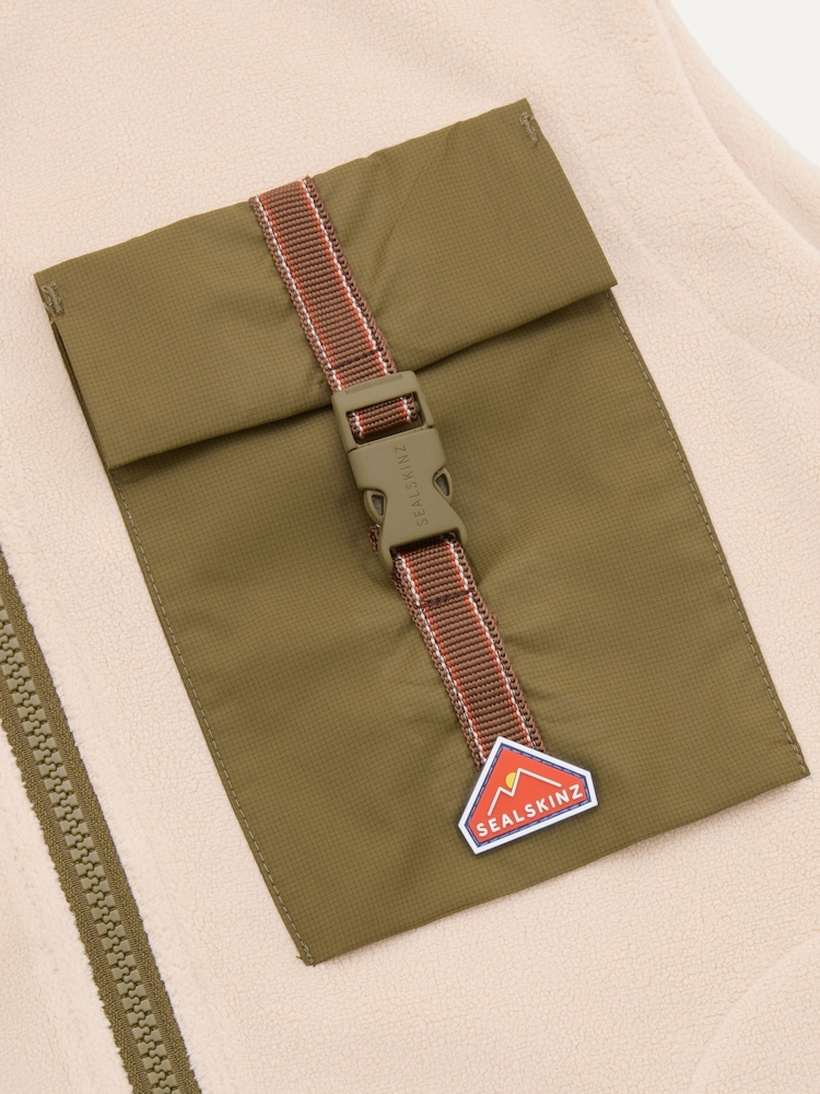 Sealskinz Cream Horning Fleece Gilet - Image 5 of 5 Sealskinz Cream Horning Fleece Gilet - Image 5 of 5