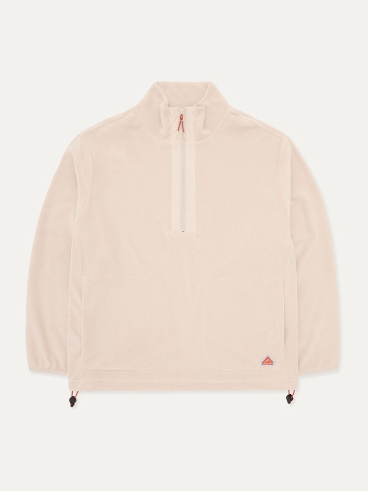 Sealskinz Cream Abbott Quarter Zip Fleece - Image 2 of 5