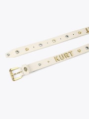 Kurt Geiger London Cream Kurt 30 Belt - Image 2 of 4