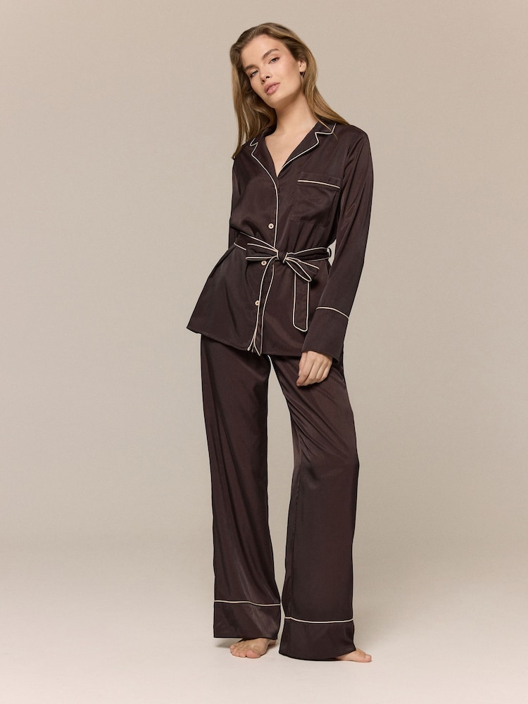 Aruelle Brown Gertrude Long Pyjamas - Image 2 of 4
