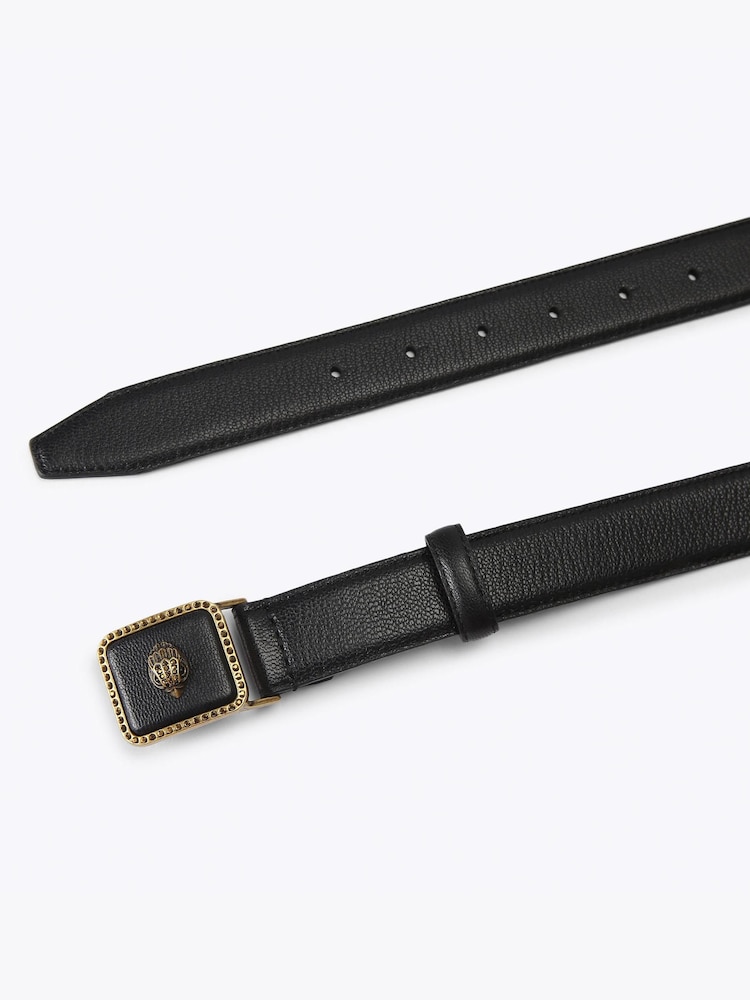 Kurt Geiger London Black Pimlico 30 Belt - Image 2 of 4