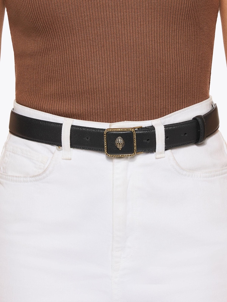 Kurt Geiger London Black Pimlico 30 Belt - Image 4 of 4