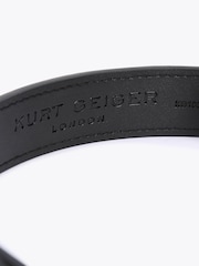 Kurt Geiger London Black/Gold Kensington 30 Belt - Image 4 of 5