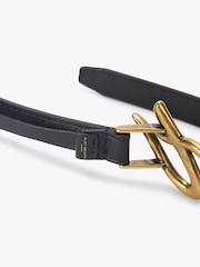 Kurt Geiger London Black Kurt 15 Belt - Image 3 of 4
