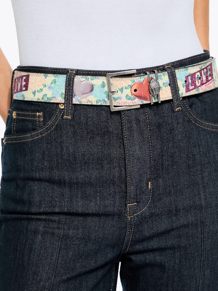 Kurt Geiger London Pink Shoreditch 40 Belt - Image 4 of 4