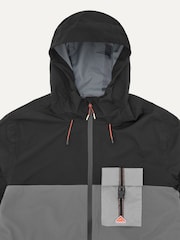 Sealskinz Black Burlingham Waterproof Packable Jacket - Image 4 of 6