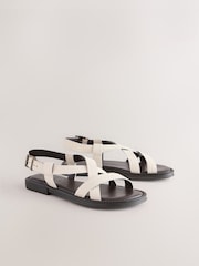 骨色 - Forever Comfort® 交叉绑带凉鞋 - 图片2 / 5