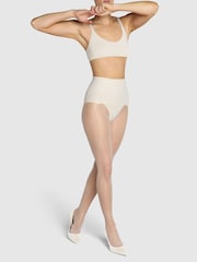 Heist White Polka Dot The Thirty Five Contour Tights - Image 1 of 4