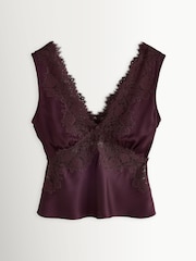 Rixo Red Emmie Wine Top - Image 1 of 1