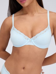Boux Avenue Blue Softest Ever Non Padded Bra - Image 2 of 6