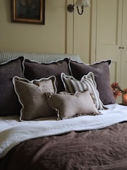 Ellenvale Interiors Coffee Chloe Cushion Cover 45 X 45cm - Image 2 of 6
